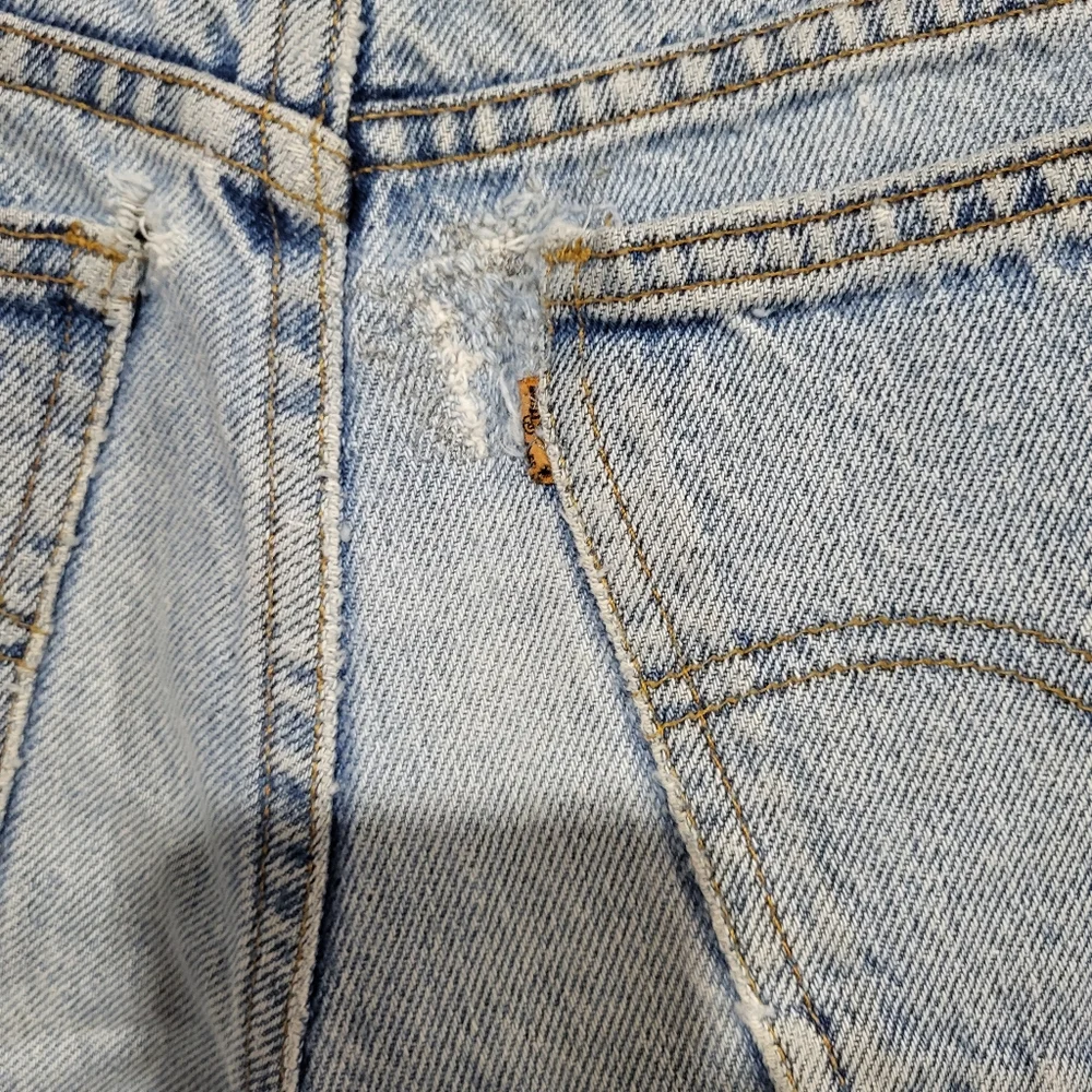 Vintage Levi's 550 Orange Tab Jeans Men's Size 28x30 Made in mexico - Picture 6 of 9